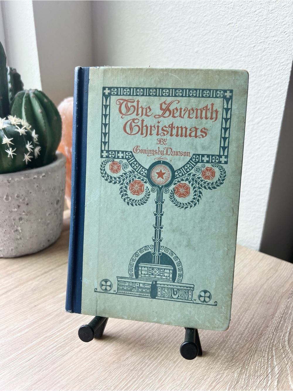 The Seventh Christmas Coningsby Dawson 1917 1st Edition Hardcover Antique Book